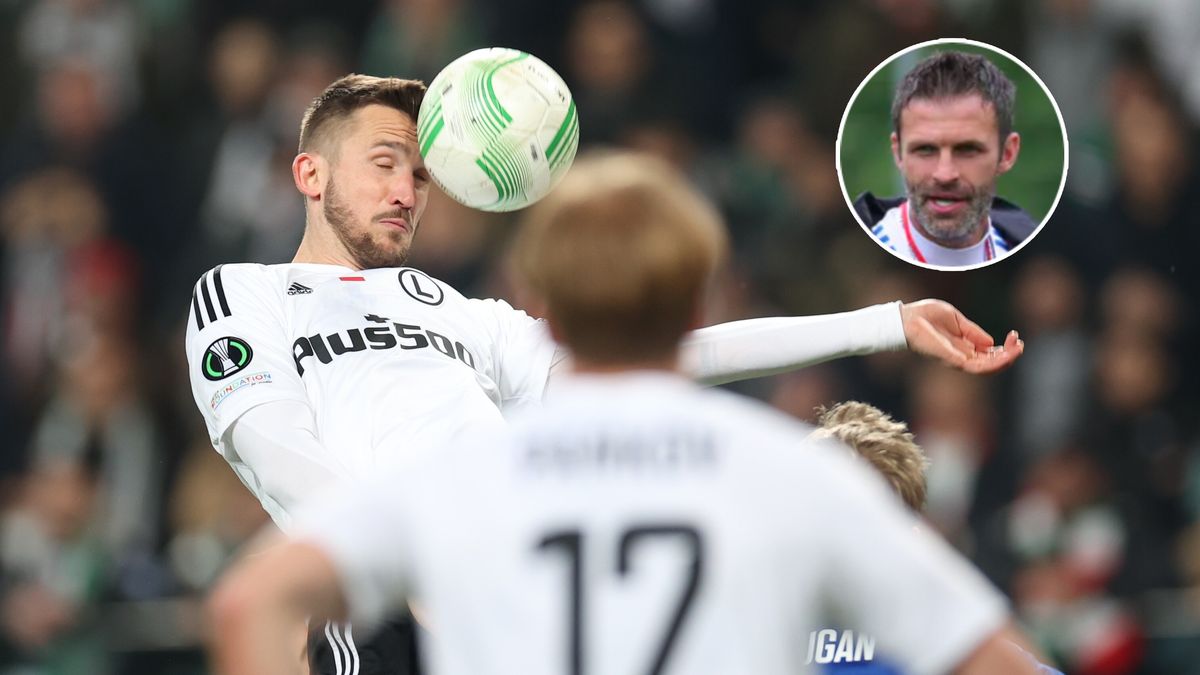 PAP / Leszek Szymański / Na zdjęciu: Tomas Pekhart w akcji, w kółku: Marcin Mięciel