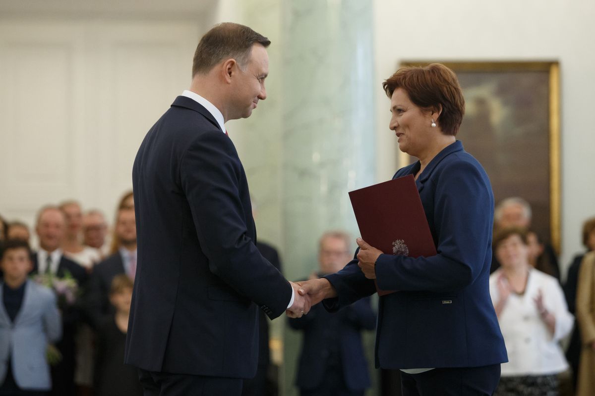 Halina Szymańska kierowała Kancelarią Prezydenta przez ponad 3 lata