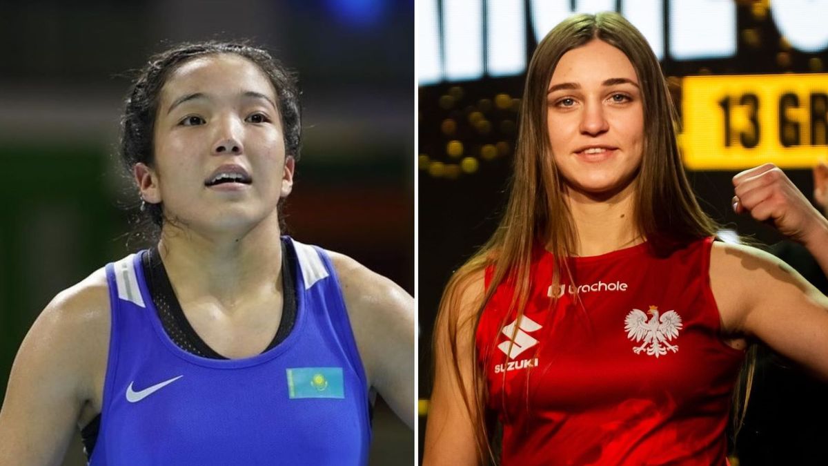 WP SportoweFakty / Instagram/qaz_team_official/ / Na zdjęciu: Ulzhan Sarsenbek (L), Julia Szeremeta (P)