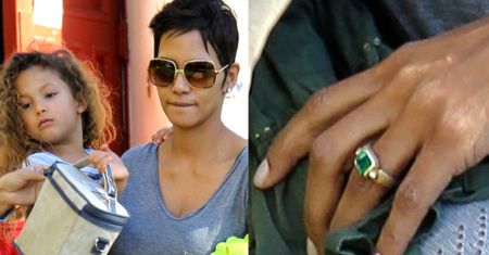 Pierścionek zaręczynowy Halle Berry (ZDJĘCIA)
