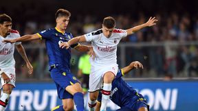 Serie A: Hellas - AC Milan. Krzysztof Piątek strzelił zwycięskiego gola, koszmarny debiut Mariusza Stępińskiego