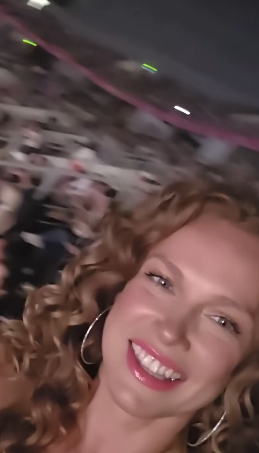 Joanna Liszowska na koncercie 