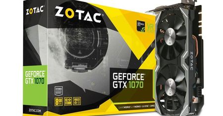 Zotac GeForce GTX 1070 Mini dla mniejszych komputerów