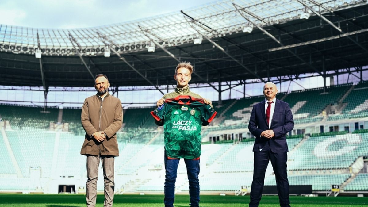 Materiały prasowe / WKS Śląsk Wrocław / Dawid Antecki / Na zdjęciu: Karol Borys