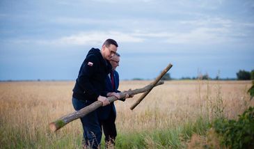 Morawiecki w Ukrainie. Oddał hołd pamięci ofiarom rzezi wołyńskiej