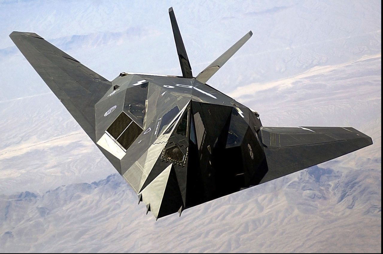 Dwa F-117 Nighthawk zauważone w południowej Kalifornii