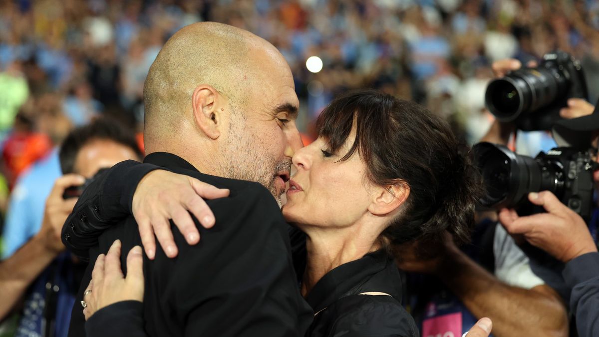 Getty Images / Ian MacNicol / Na zdjęciu: Pep Guardiola i Cristina Serra