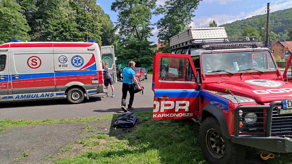 góry GOPR Karkonosze Sudety góra