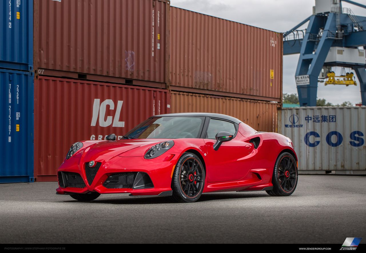 Zender Alfa Romeo 4C (2015) - jeszcze szybciej