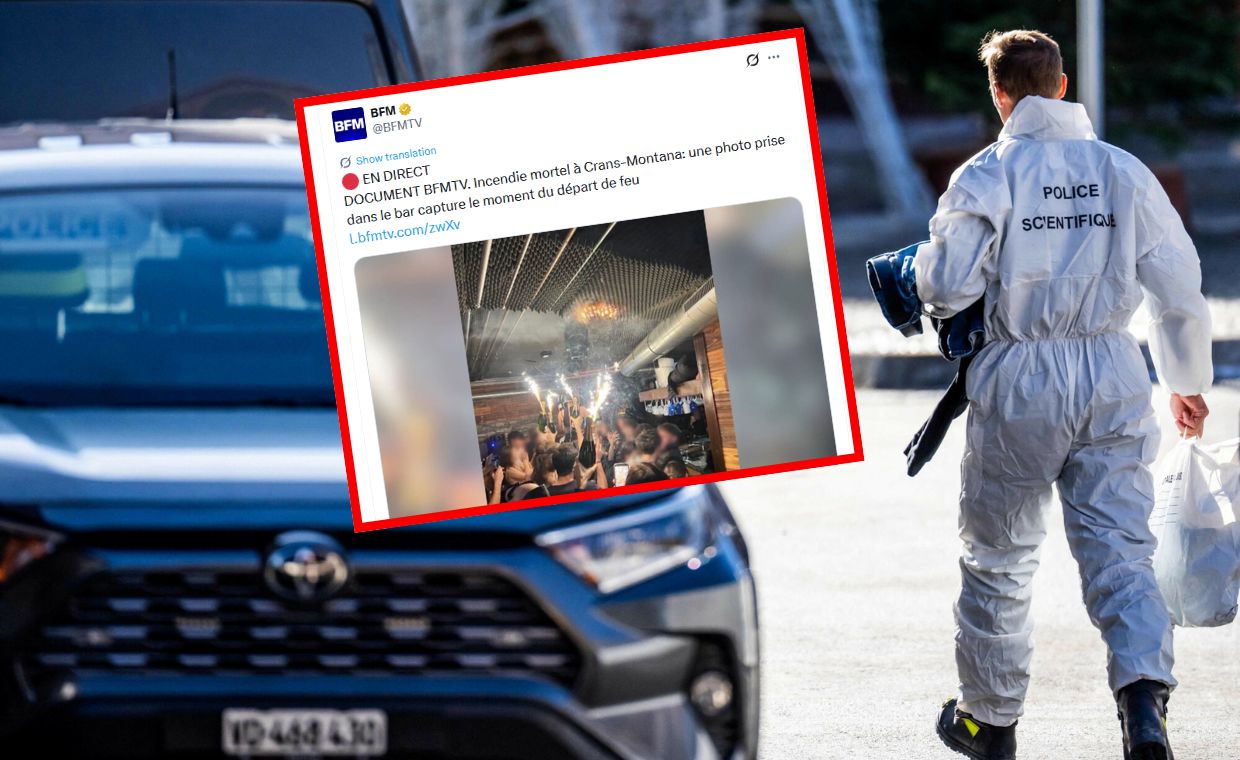 wiadomości,aktualności,WP Wiadomości Szwajcaria. Pojawiło się zdjęcie sprzed wybuchu pożaru