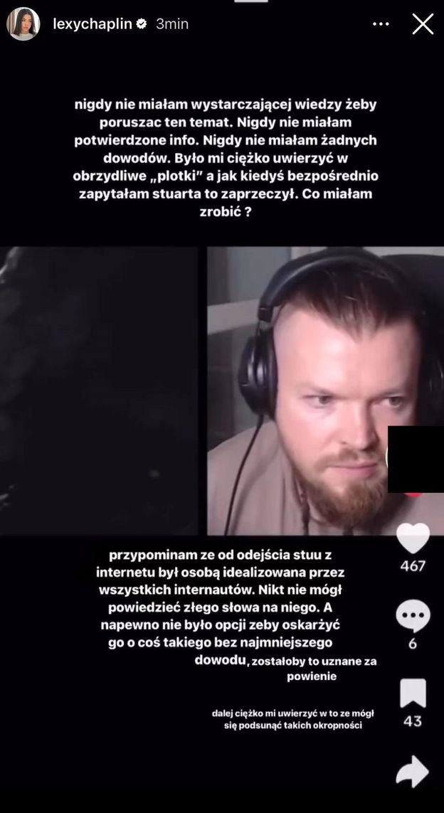 Lexy Chaplin zapytała Stuu o jego PRZESZŁOŚĆ! Mówi, jak zareagował. "Co miałam zrobić?!"