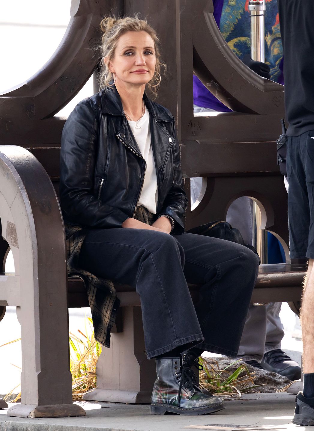 Cameron Diaz na planie "The Sham"
