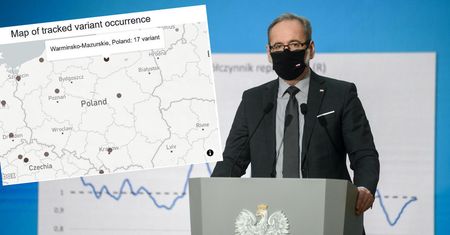 Brytyjska mutacja rozlewa się po kraju. Podpowiada to rosnący wskaźnik reprodukcji wirusa