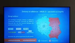 Ostrzeżenie przed zniknięciem TVP na 97 kanale naziemnej telewizji cyfrowej