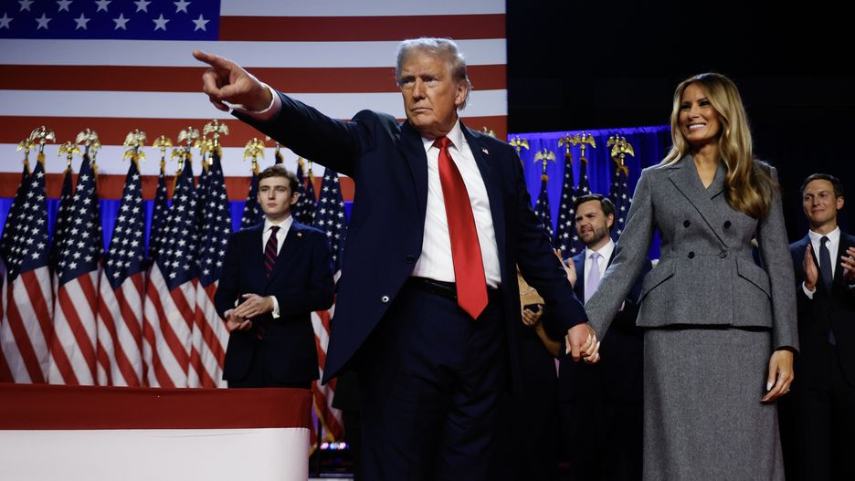 Melania Trump, po raz drugi sprawując rolę pierwszej damy, 