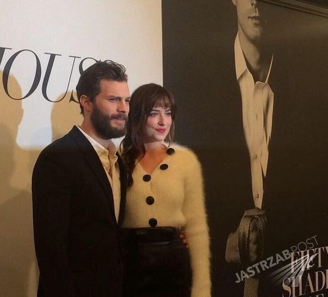 Jamie Dornan, Dakota Johnson
Premiera ''50 twarzy Greya''