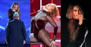 American Music Awards. Żywiołowa Jennifer Lopez gimnastykuje się na scenie. Fani sugerują, że "zainspirowała" się Beyoncé... (ZDJĘCIA)