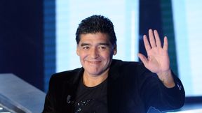 Maradona wciąż w formie. Wywalczył karnego, strzelił gola i... skopał ochroniarza