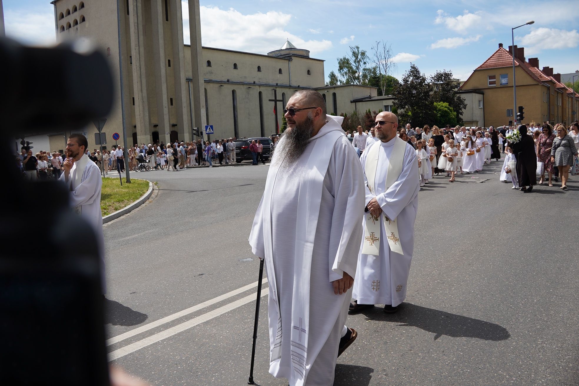 Procesja Bożego Ciała w parafii pw. Św. Antoniego w Pile