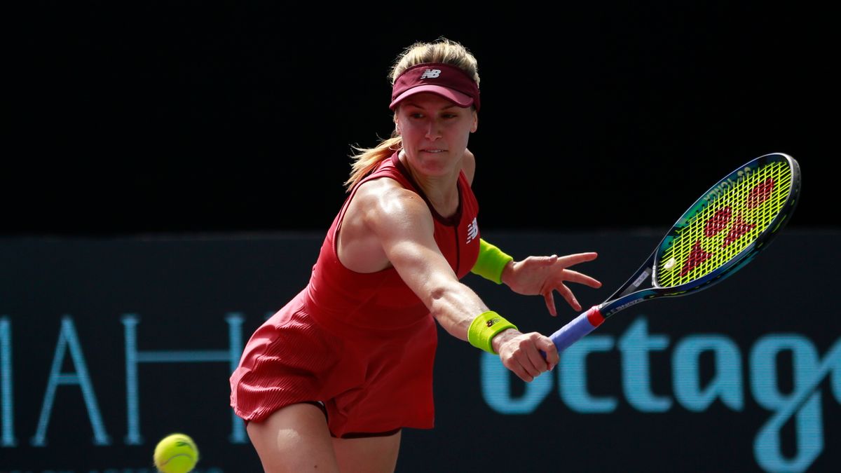 PAP/EPA / Francisco Guasco  / Na zdjęciu: Eugenie Bouchard