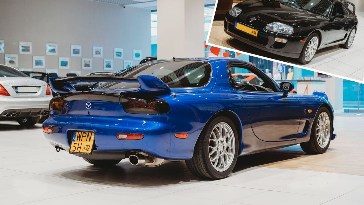 Problem jest jeden - auta mają automatyczną skrzynię biegów.