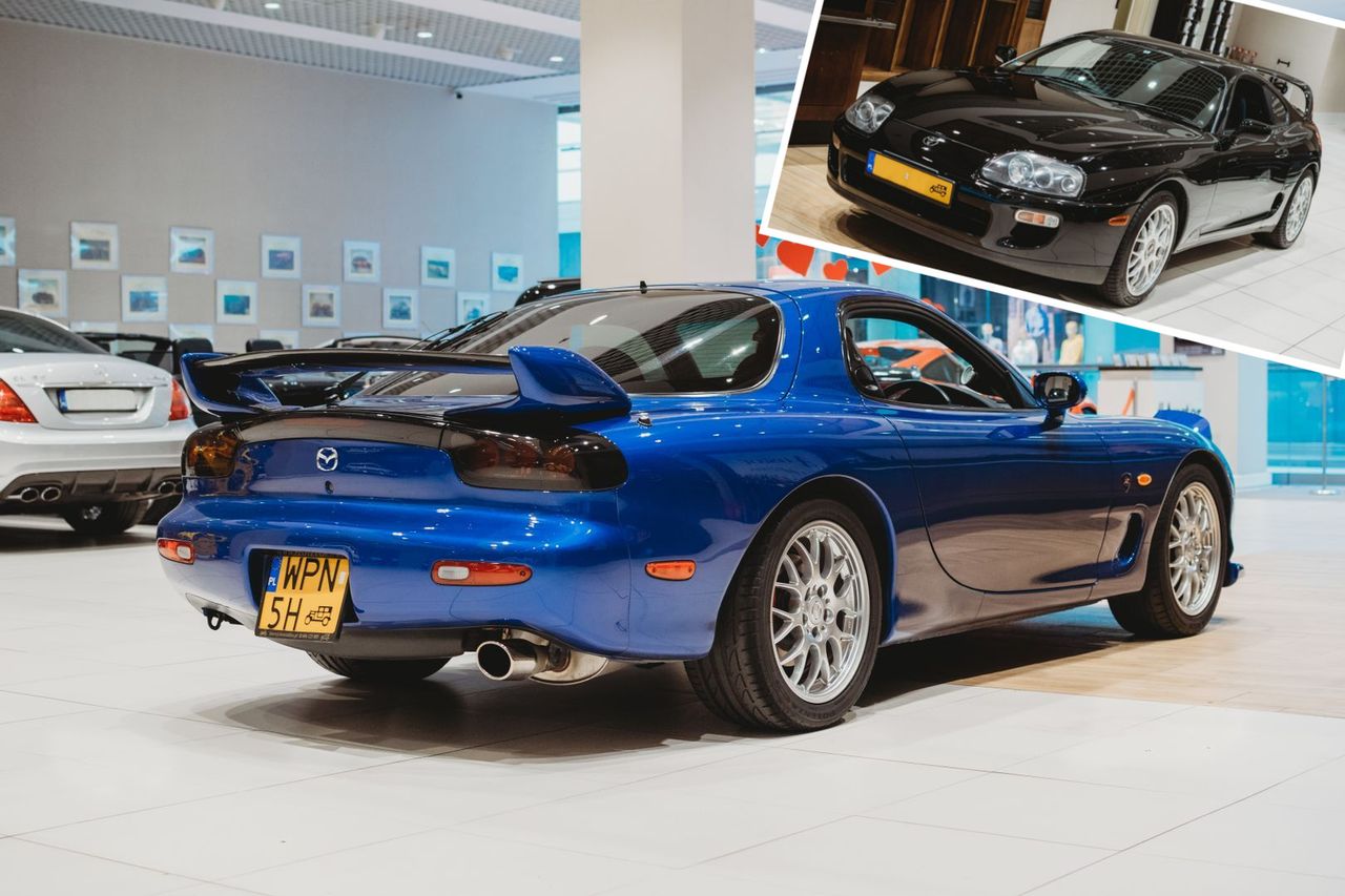 Toyota Supra czy Mazda RX-7? Japońskie klasyki za ok. 140 tys. zł