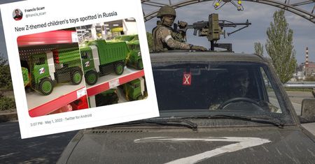 Wojna w Ukrainie. Takie zabawki pojawiły się w rosyjskich sklepach