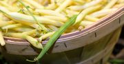 Surowa fasolka szparagowa