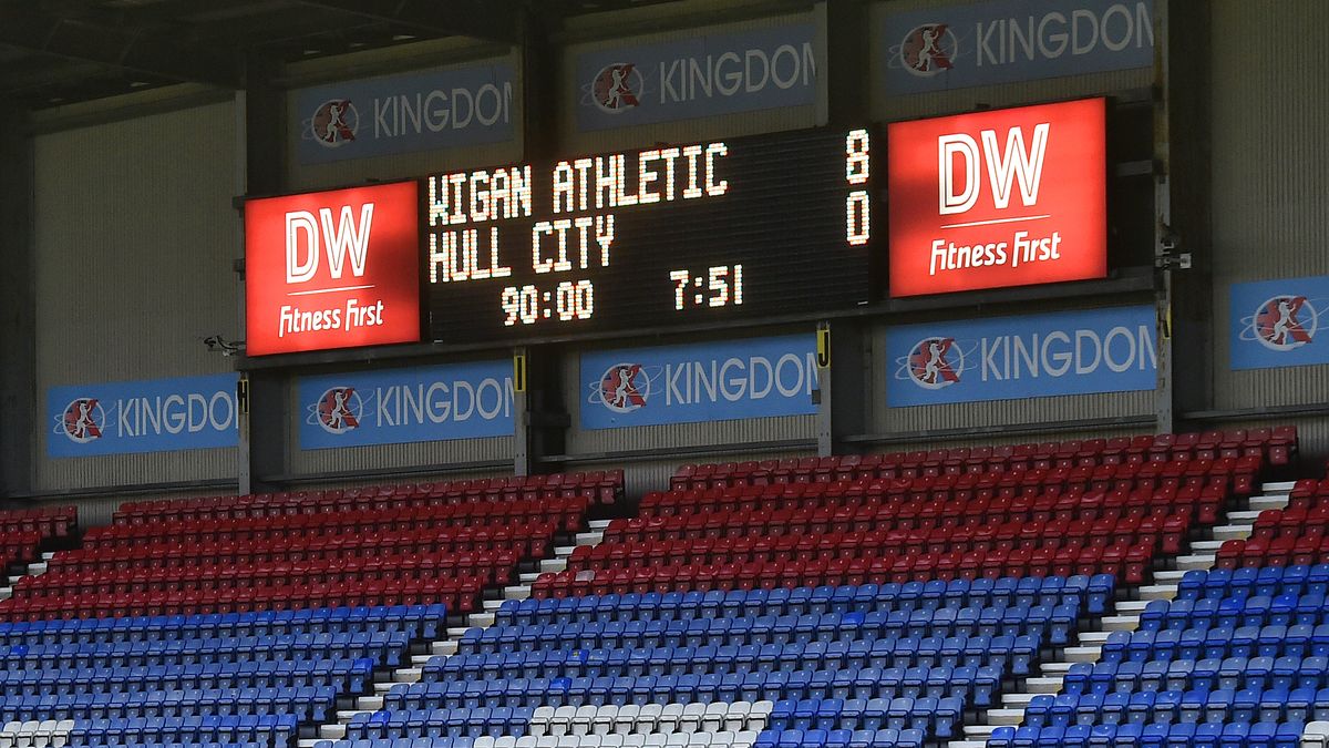 Wynik meczu Wigan - Hull City (8:0)
