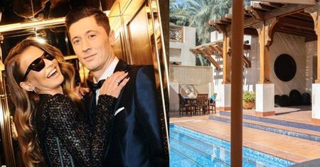 Lewandowscy wynajęli w Dubaju LUKSUSOWĄ WILLĘ dla siebie i rodziny? "Zostaną tam aż do sylwestra"