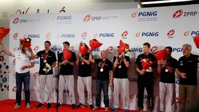 Powitanie brązowych medalistów na Okęciu (fotorelacja)