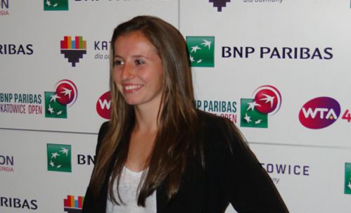 Annika Beck osiągnęła w zeszłym roku w Katowicach swój pierwszy półfinał WTA