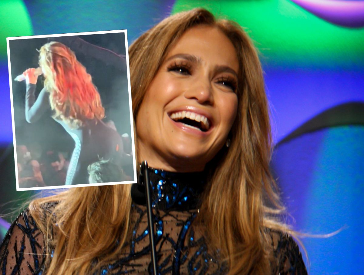 J.Lo pokazała filmik ze swojej wpadki
