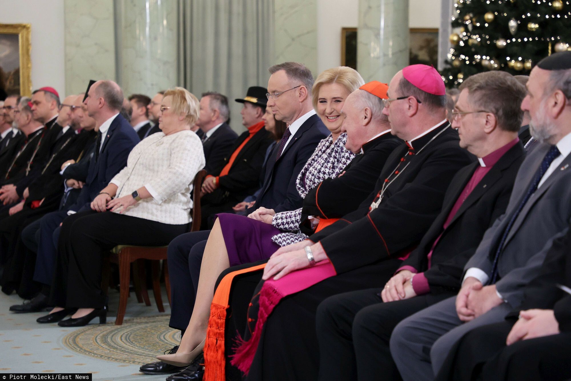 Spotkanie pary prezydenckiej z przedstawicielami Kościołów i związków wyznaniowych