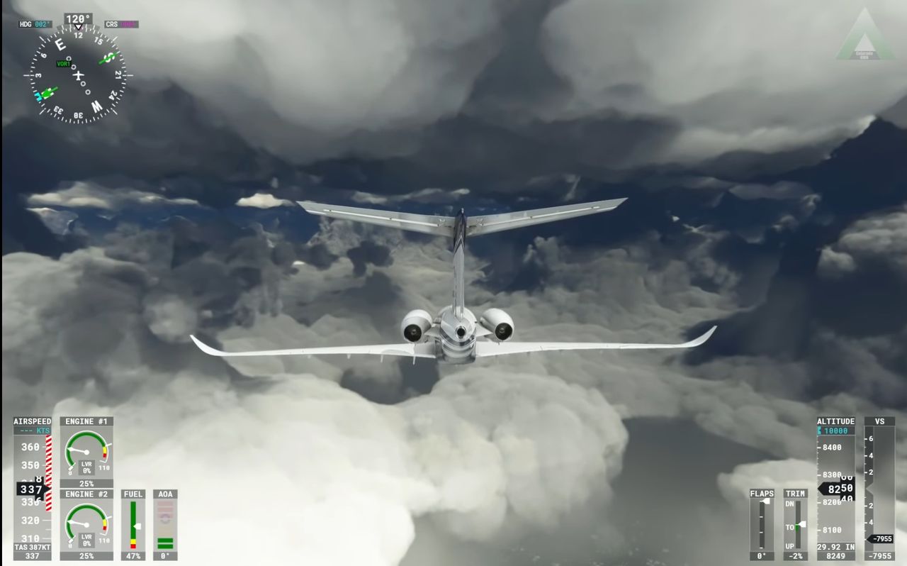 Huragan Ida w Microsoft Flight Simulator. Gracze walczą z żywiołem - Microsoft Flight Simulator