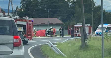 Śląskie. Tragiczny wypadek w Hecznarowicach, nie żyje motocyklista