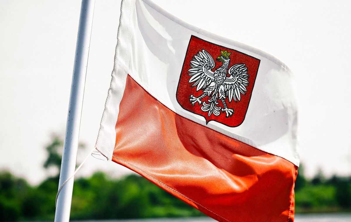 Wyniki exit poll, flaga Polski 