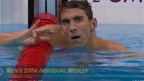 Moc Phelpsa. Wygrał 200 metrów stylem zmiennym