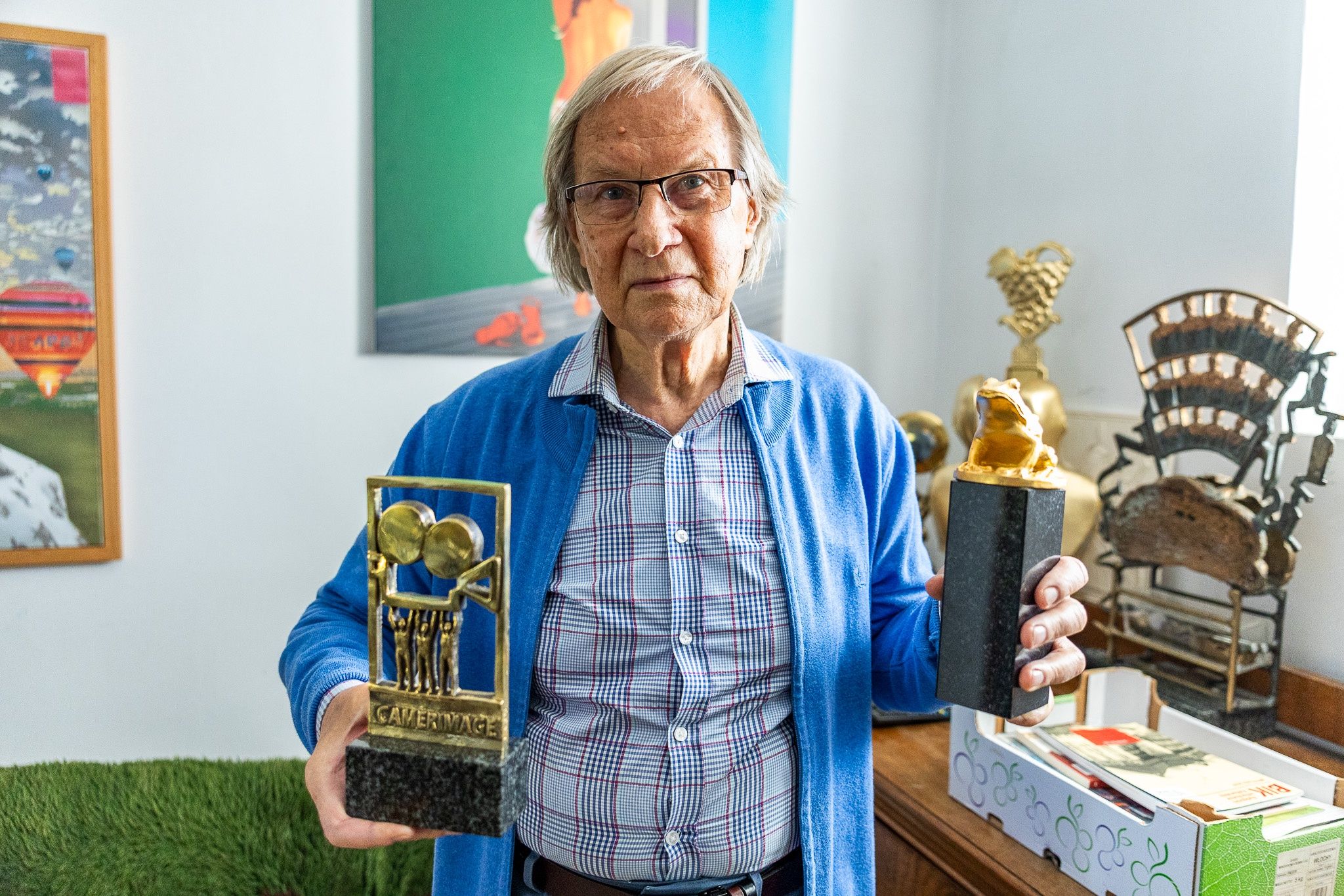 Artysta i żaby ToruńCamerimage