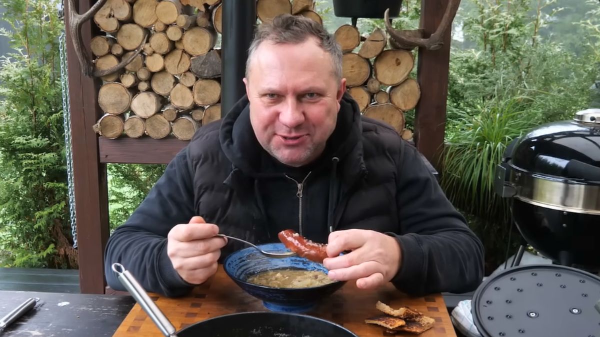 Tomasz Strzelczyk nie krył zachwytów nad zupą
