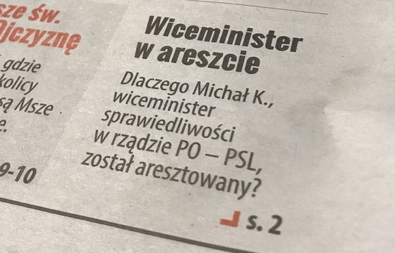 „Nasz Dziennik” podał nieprawdę o aresztowaniu Michała Królikowskiego. Prokuratura dementuje, Królikowski chce odszkodowania
