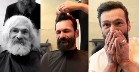 Tak wyglądała przemiana bezdomnego w… hipstera. "Trochę się wzruszyłem"