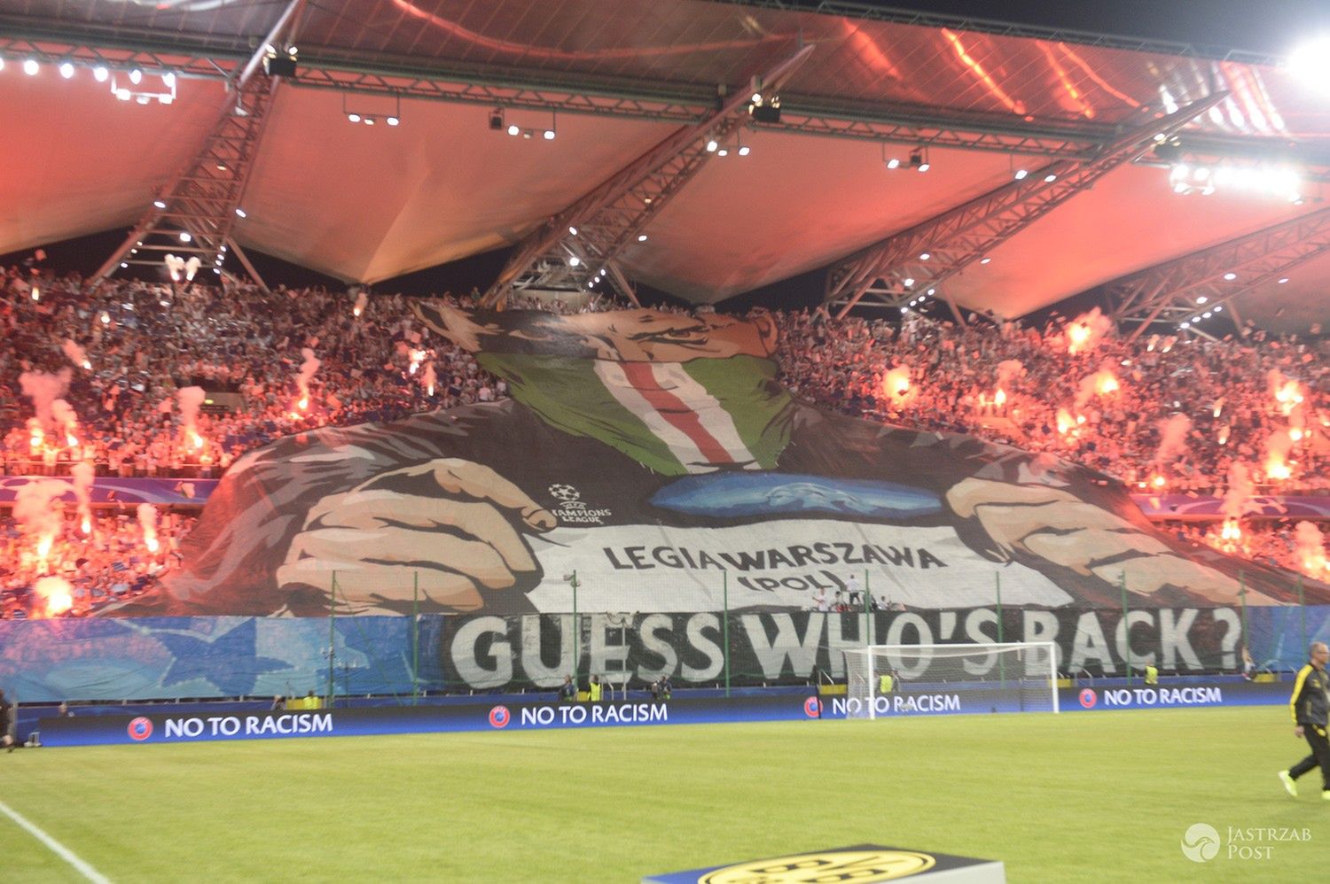 Odpowiedź Borussii Dortmund na oprawę Legii Warszawa