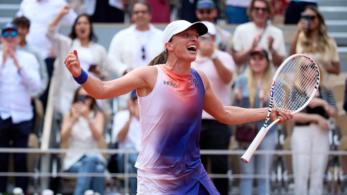 Getty Images / Quality Sport Images / Na zdjęciu: Iga Świątek