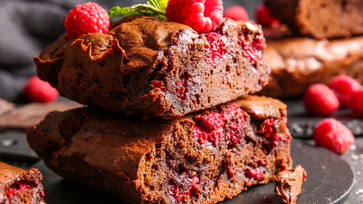 Brownie z bobu jest sycące i pełne białka