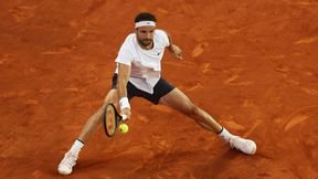 Grigor Dimitrow wygrał mecz jednoręcznych artystów. Fabio Fognini poszedł za ciosem