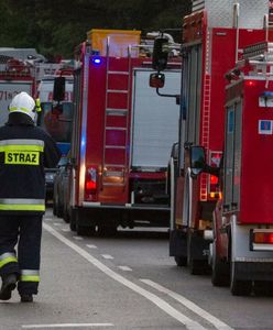 Wypadek w rejonie Pucka. Motocyklista stracił przytomność, akcja służb