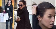 Ciężarna Anna Lewandowska wychodzi z butiku (ZDJĘCIA)