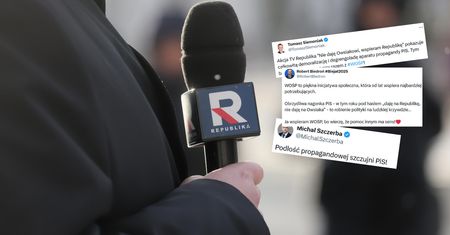 "Całkowita demoralizacja". Komentują akcję Republiki uderzającą w WOŚP