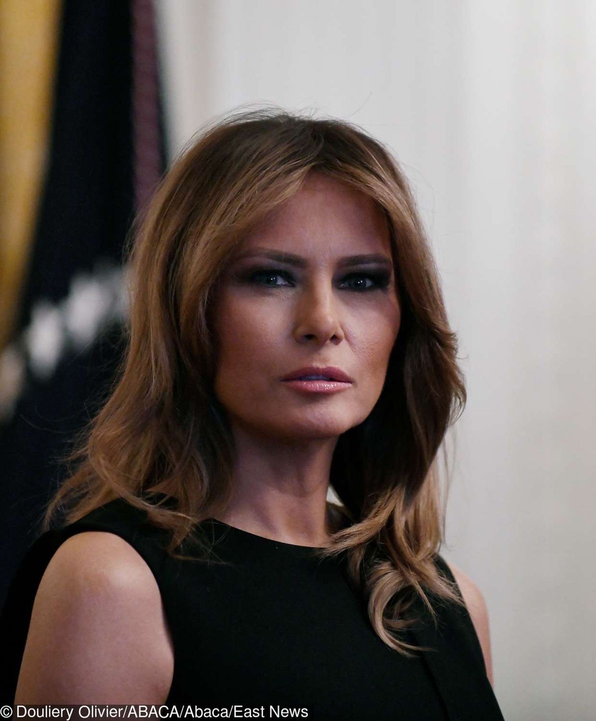 Melania Trump w małej czarnej podczas krajowego miesiąca African American History